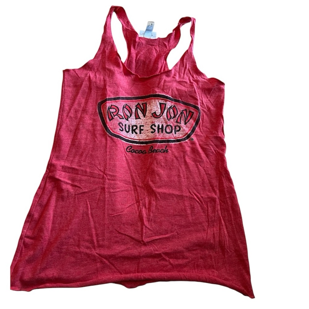 Ron Jon Vibrant Red Sleeveless Top